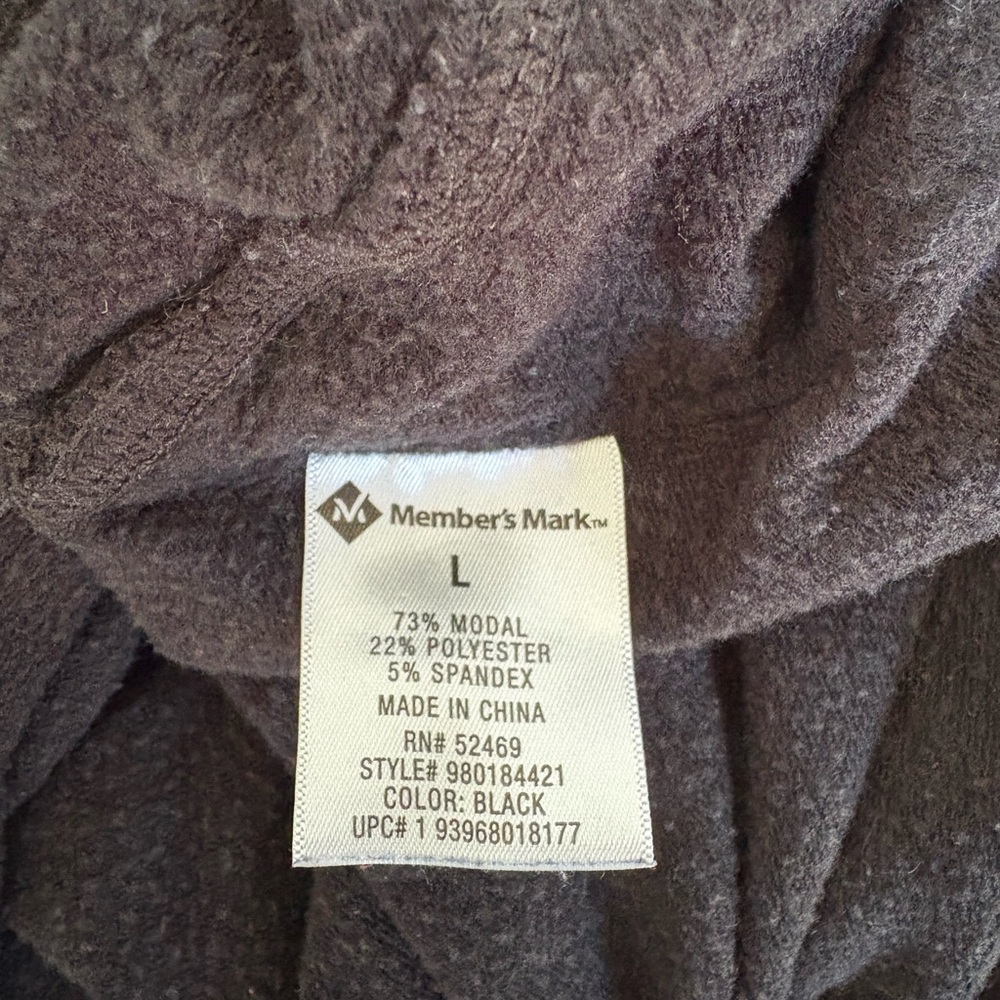 Black Women's Hoodie - Picture 10 of 10